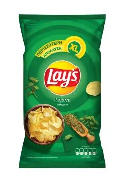 TASTY SNACKS Lay's πατατάκια chips με ρίγανη 65gr
