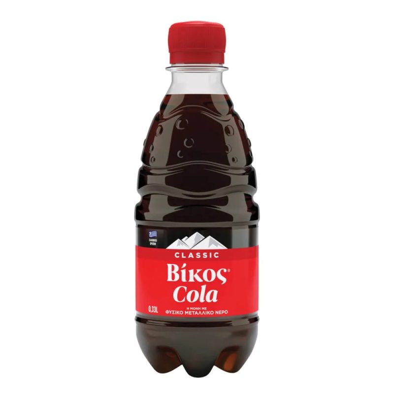 ΒΙΚΟΣ αναψυκτικό cola μπουκάλι 330ml – Βίκος – Αναψυκτικά