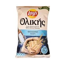 TASTY SNACKS Lay's πατατάκια ολικής αλέσεως με θαλασσινό αλάτι 95gr