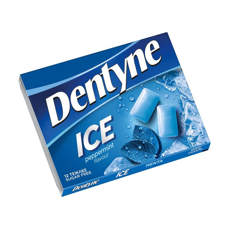 DENTYNE ice τσίχλες με μέντα χωρίς ζάχαρη 16,8gr – Καραμέλες, Γλειφιτζούρια και Τσίχλες