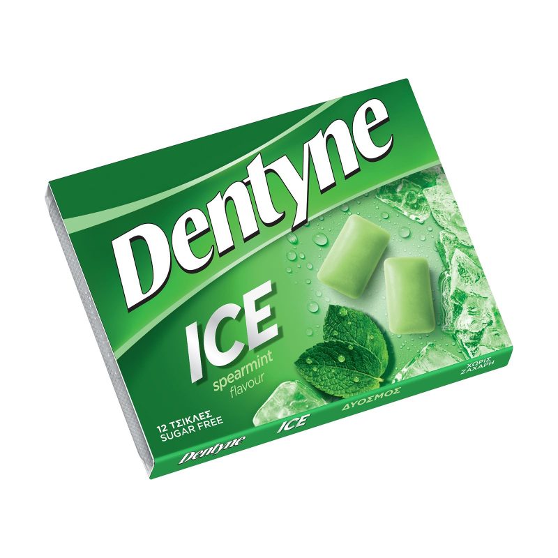 DENTYNE ice τσίχλες με δυόσμο χωρίς ζάχαρη 16,8gr – Καραμέλες, Γλειφιτζούρια και Τσίχλες
