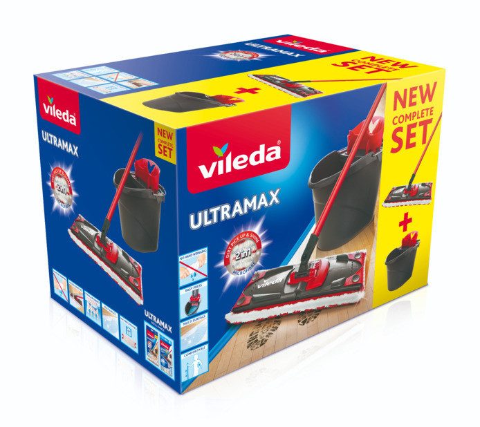 VILEDA σετ σφουγγαρίσματος ultramax για ακρίβεια – Είδη για Σκούπισμα και Σφουγγάρισμα