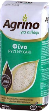 AGRINO ρύζι φίνο νυχάκι για πιλάφι 500gr