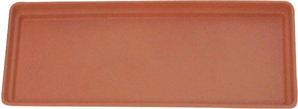 CYCLOPS πιάτο για ζαρτινιέρα teracotta No481 77,40x33,00 – Πιάτα Γλάστρας