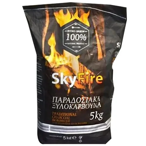SKY FIRE παραδοσιακά κάρβουνα 5kg – Καύσιμες Ύλες