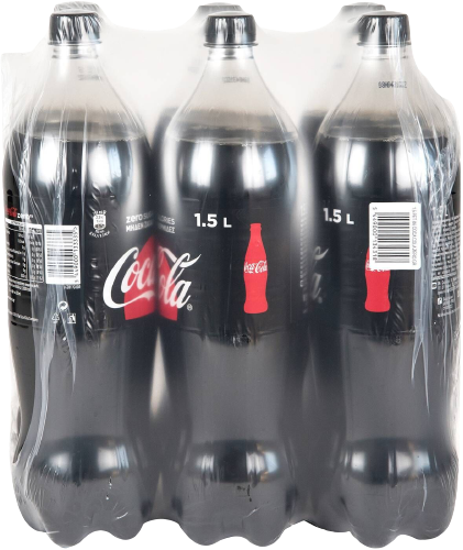 COCA COLA αναψυκτικό Zero χωρίς ζάχαρη 6x1.5lt – Αναψυκτικά