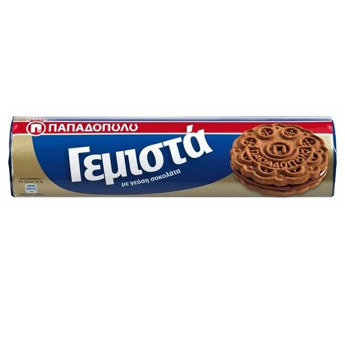 ΠΑΠΑΔΟΠΟΥΛΟΥ μπισκότα γεμιστά με σοκολάτα 200gr – Παπαδοπούλου