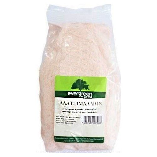 EVERGREEN ORGANICS αλάτι ιμαλαΐων ψιλό 1kg