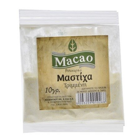 MACAO μαστίχα τριμμένη 10gr – Αρώματα και Γεύσεις Ζαχαροπλαστικής