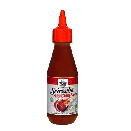 ORIENTAL EXPRESS sriracha σως τσίλι extra hot 200ml – Σάλτσες και Dressings