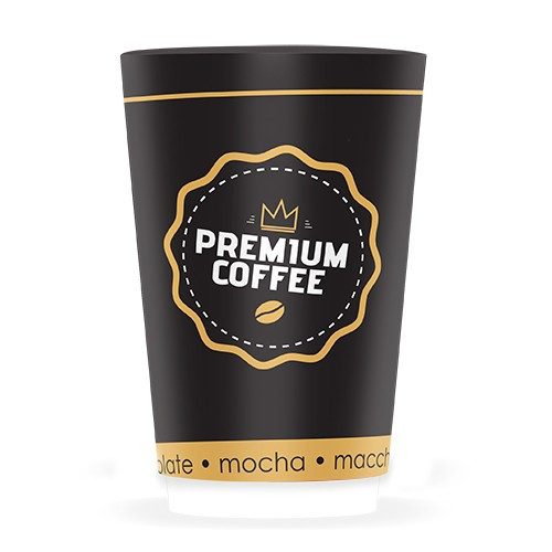 PREMIUM COFFEE χάρτινα ποτήρια double wall 8oz 25τεμ – Ποτήρια μιας Χρήσης