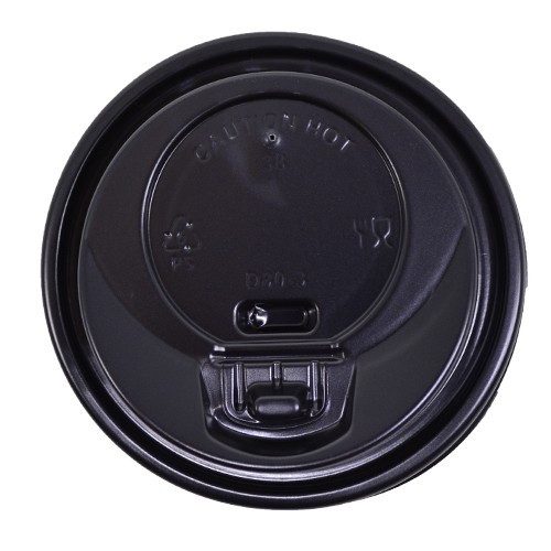 ΑΣΤΕΡΑΣ GROUP καπάκι πιπίλα με τάπα μαύρο 8-12oz 100τεμ – Αστέρας Group – Καπάκια Ποτηριών μιας Χρήσης