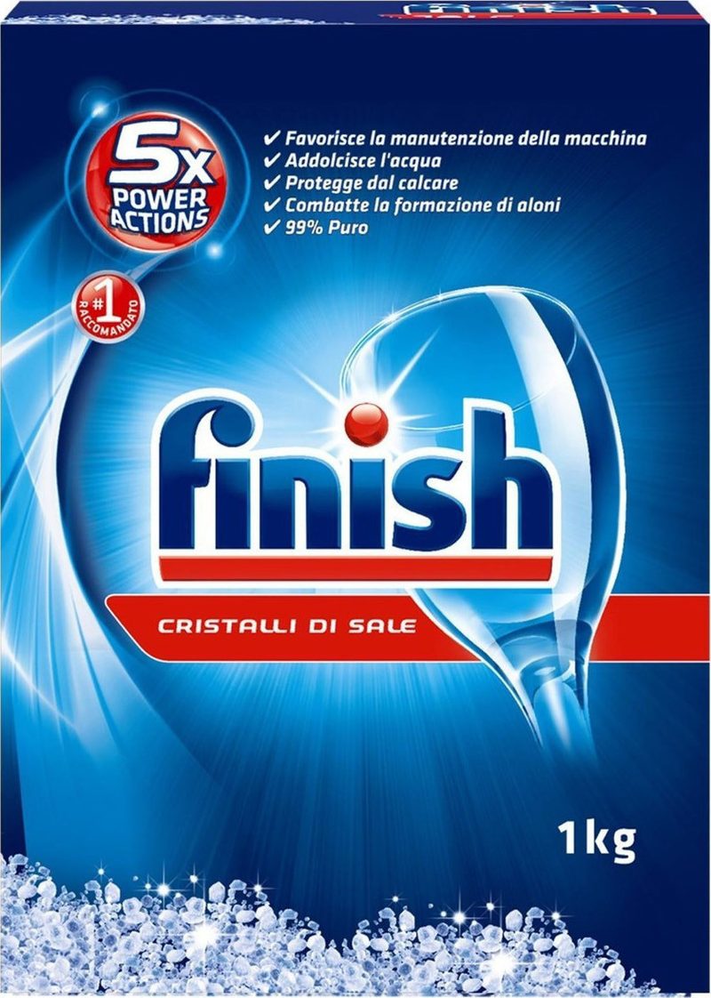 FINISH αλάτι πλυντηρίου πιάτων 1kg – Συντήρηση Πλυντηρίου Πιάτων