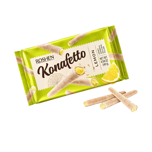 ROSHEN πουράκια konafetto γεμιστά με λεμόνι 140gr – Σοκολάτες
