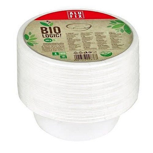 ALUFIX βιοδιασπώμενα μπωλ 200ml 50τεμ – Μπωλ/Κύπελλα μιας Χρήσης (Χονδρική)
