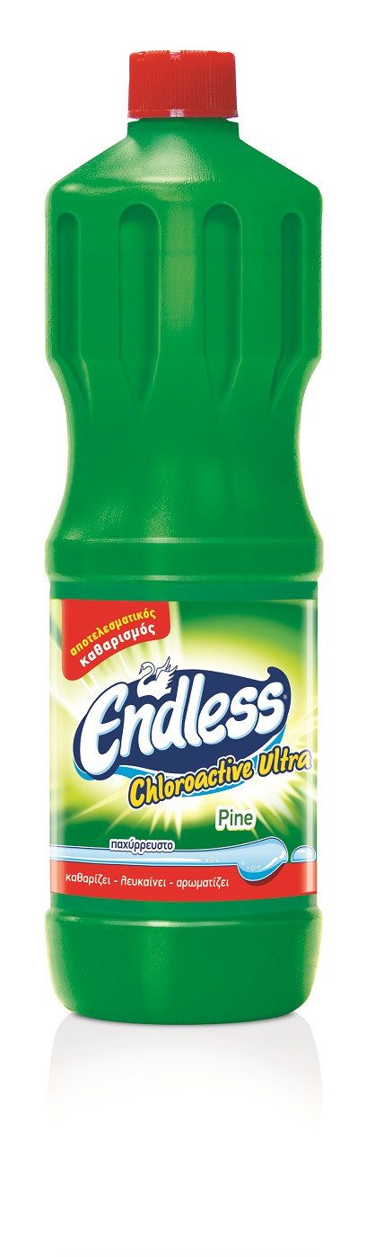 ENDLESS παχύρρευστο χλωροκαθαριστικό πράσινο 1250ml – Καθαριστικά Μπάνιου