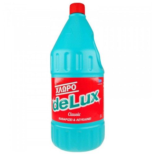 DELUX χλώριο 2lt – Καθαριστικά Μπάνιου