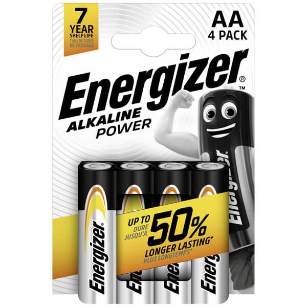 ENERGIZER μπαταρίες αλκαλικές AA 4τεμ – Αλκαλικές Μπαταρίες