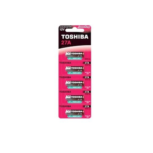 TOSHIBA μπαταρία LR27A 5τεμ – Αλκαλικές Μπαταρίες