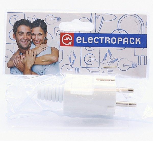 ELECTROPACK φις σούκο αρσενικό blister – Φις Ρεύματος