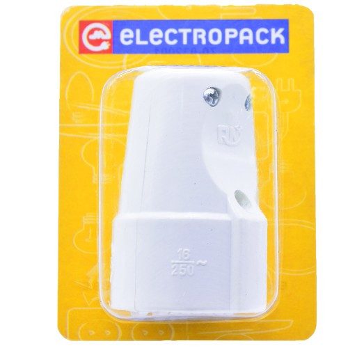 ELECTROPACK φις σούκο θηλυκό blister – Φις Ρεύματος