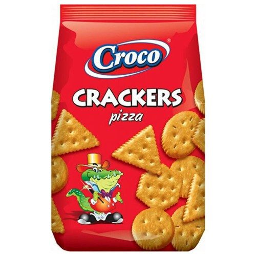 CROCO crackers με πίτσα 100gr – Αλμυρά Snacks