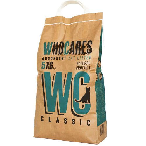 WHO CARES άμμος υγιεινής γάτας κλασική 5kg – Άμμος Γάτας