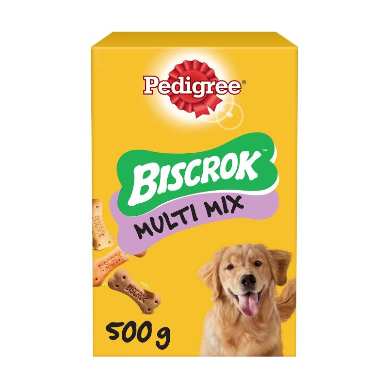 PEDIGREE biscrok multi mix μπισκότα σκύλων 500gr – Λιχουδιές/Σνακ Σκύλων