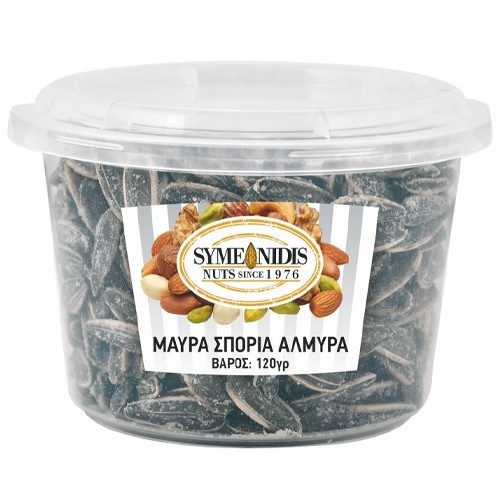ΣΥΜΕΩΝΙΔΗΣ μαύρα σπόρια αλμυρά 120gr – Συμεωνίδης – Ξηροί Καρποί και Αποξηραμένα Φρούτα