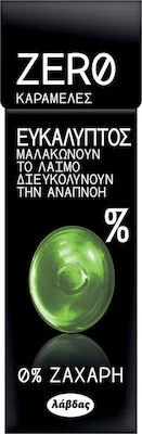 ΛΑΒΔΑΣ Zero καραμέλες Ευκάλυπτος 0% ζάχαρη 32gr – Λάβδας – Καραμέλες, Γλειφιτζούρια και Τσίχλες