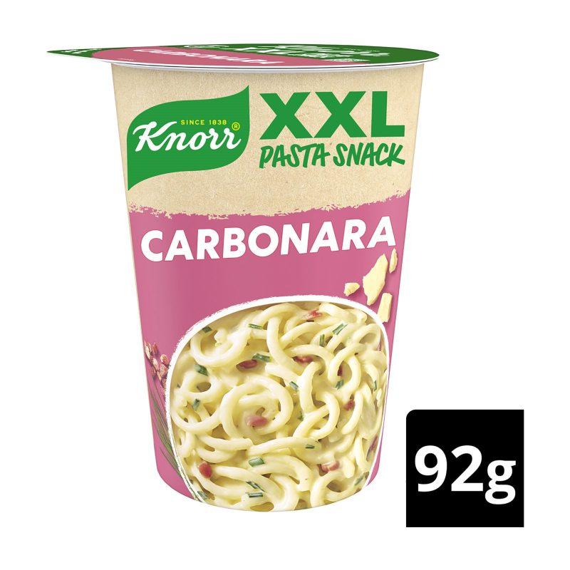 KNORR snack pot καρμπονάρα 92gr – Τρόφιμα Μακράς Συντήρησης