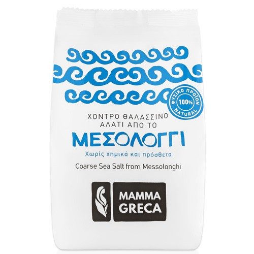 MAMMA GRECA αλάτι μεσολογγίου χοντρό 400gr