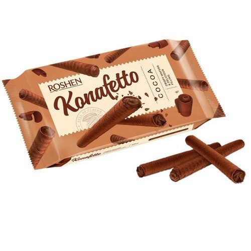 ROSHEN πουράκια konafetto γεμιστά με κρέμα κακάο 140gr – Σοκολάτες