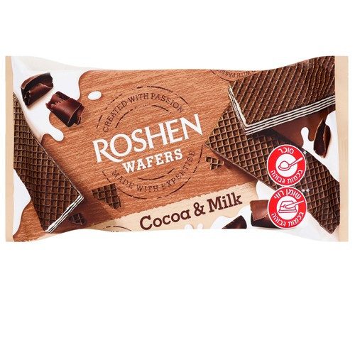 ROSHEN γκοφρέτα κακάο και γάλα 216gr – Σοκολάτες