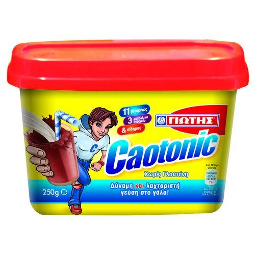 ΓΙΩΤΗΣ caotonic ρόφημα σοκολάτας 250gr – Γιώτης – Ροφήματα