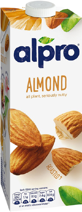 ALPRO ρόφημα αμυγδάλου vegan χωρίς γλουτένη 1lt – Γάλατα και Φυτικά Ροφήματα