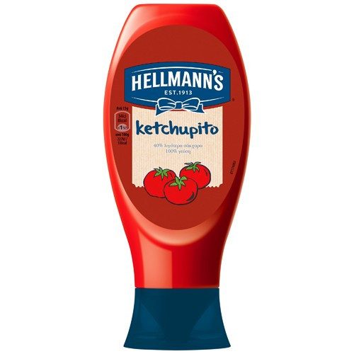 HELLMANN'S ketchup top down 460gr – Σάλτσες και Dressings