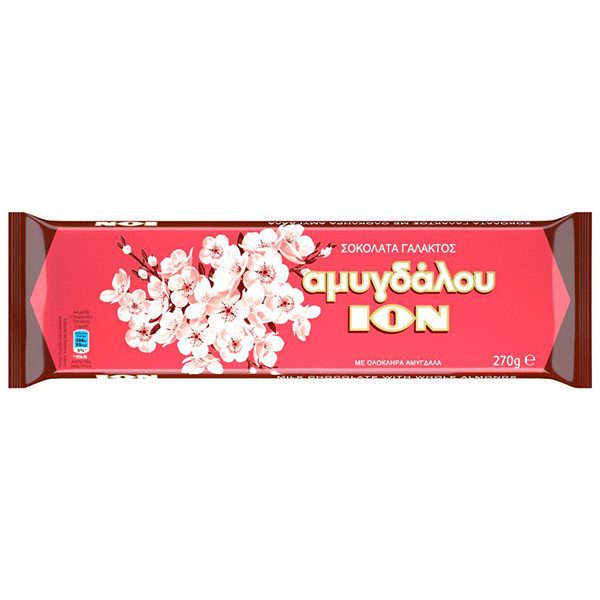 ΙΟΝ σοκολάτα αμυγδάλου 270gr – Σοκολάτες