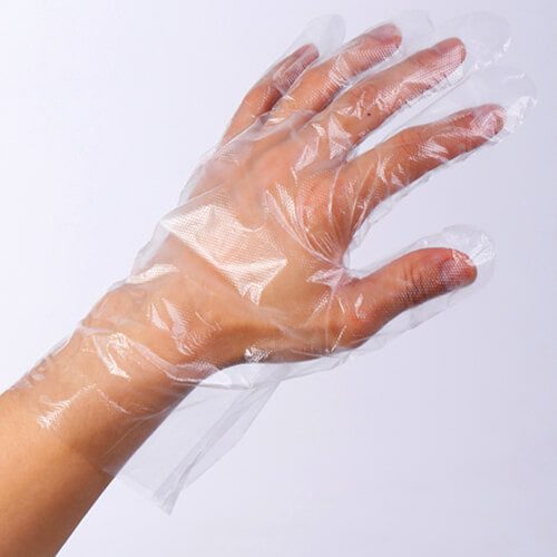 LUX PLAST διάφανα γάντια μιας χρήσης πολυαιθυλένιου large 100τεμ