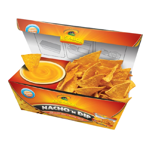 EL SABOR nachos με σως τυριού και γεύση τσίλι 175gr – Πατατάκια
