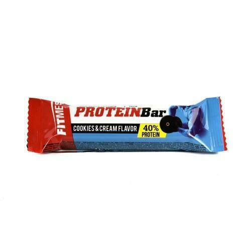 FIT ME UP μπάρα πρωτεΐνης cookies και cream 60gr – Korona-M – Μπάρες Πρωτεΐνης