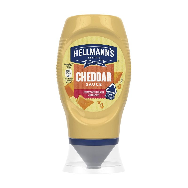HELLMANN'S σως τσένταρ χωρίς γλουτένη 250gr – Σάλτσες και Dressings