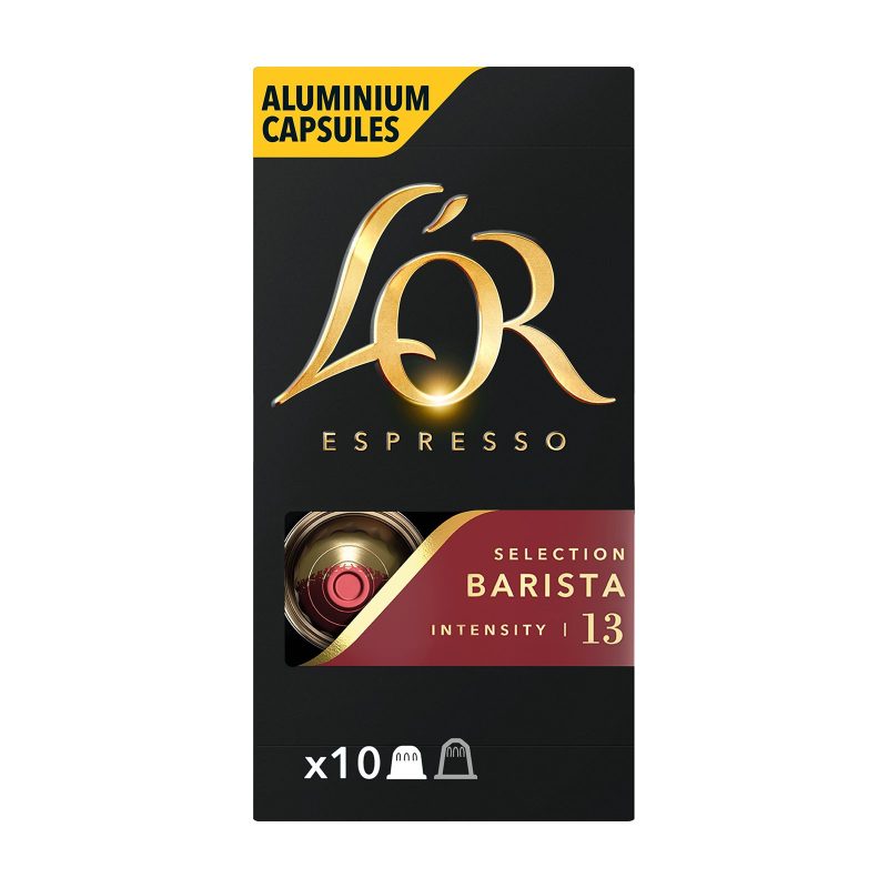 L'OR καφές espresso Barista σε κάψουλες συμβατές με μηχανή Nespresso 10τεμ – Κάψουλες Καφέ και Ροφημάτων