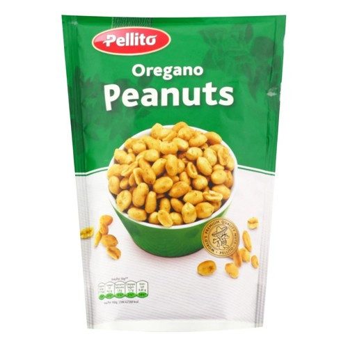 PELLITO φυστίκια peanuts με ρίγανη 50gr – Ξηροί Καρποί και Αποξηραμένα Φρούτα