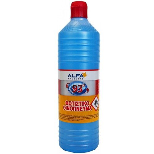 ΑΛΦΑ φωτιστικό οινόπνευμα 425ml – Άλφα – Καύσιμες Ύλες