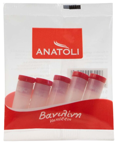 ANATOLI βανιλίνη 5x0,3gr – Ανατολή – Αρώματα και Γεύσεις Ζαχαροπλαστικής
