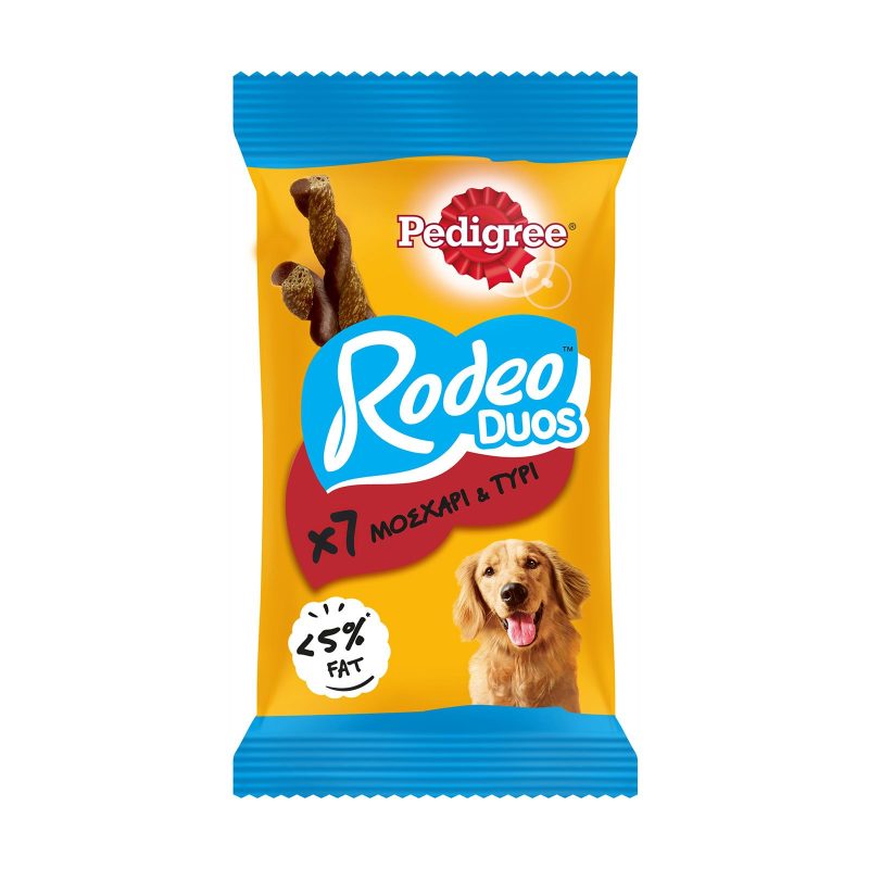 PEDIGREE rodeo duos σνακ σκύλου με μοσχάρι και τυρί 7τεμ 123gr – Λιχουδιές/Σνακ Σκύλων
