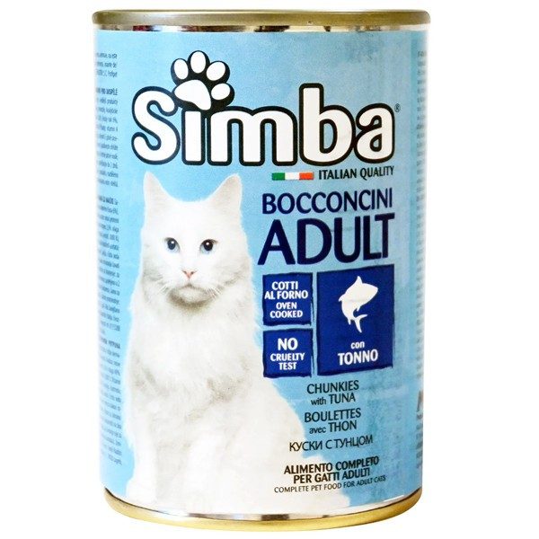 SIMBA γατοτροφή κονσέρβα ψάρι 415gr – Υγρή Τροφή Γάτας