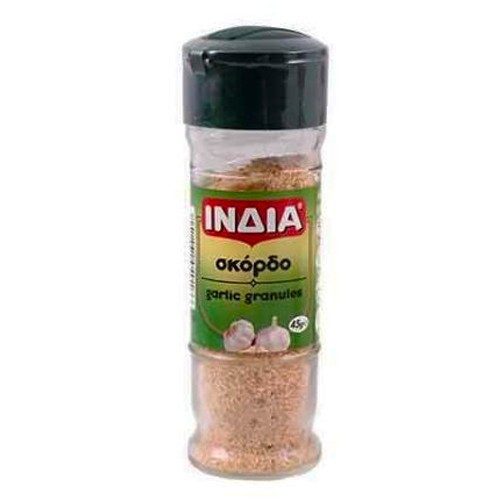 ΙΝΔΙΑ σκόρδο τριμμένο βάζο 45gr – Ινδία – Μπαχαρικά και Μυρωδικά