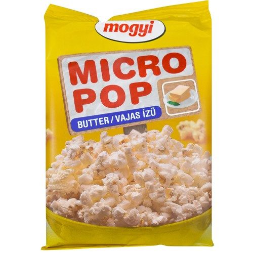 MOGYI micro pop ποπ κορν με βούτυρο 100gr – Γαριδάκια και Ποπ Κορν